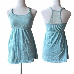 Lot of 2 babydoll maternity nursing tank tops grey and blue